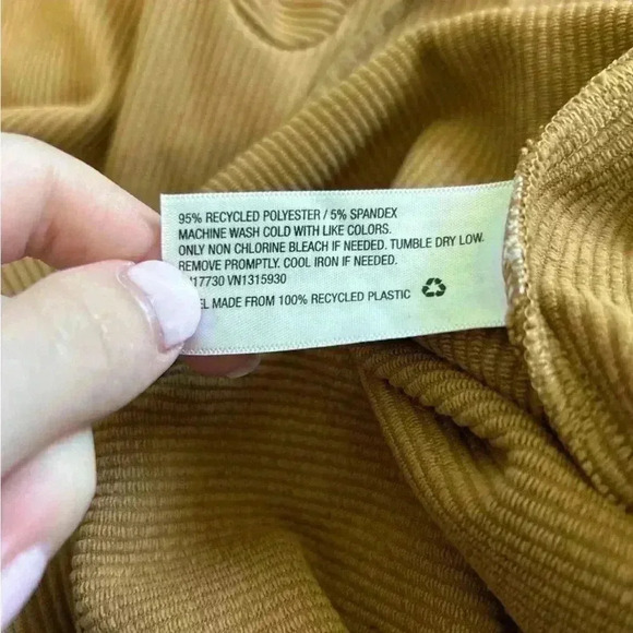 Wild fable brown ribbed stretchy bodysuit romper in size large - Picture 5 of 6